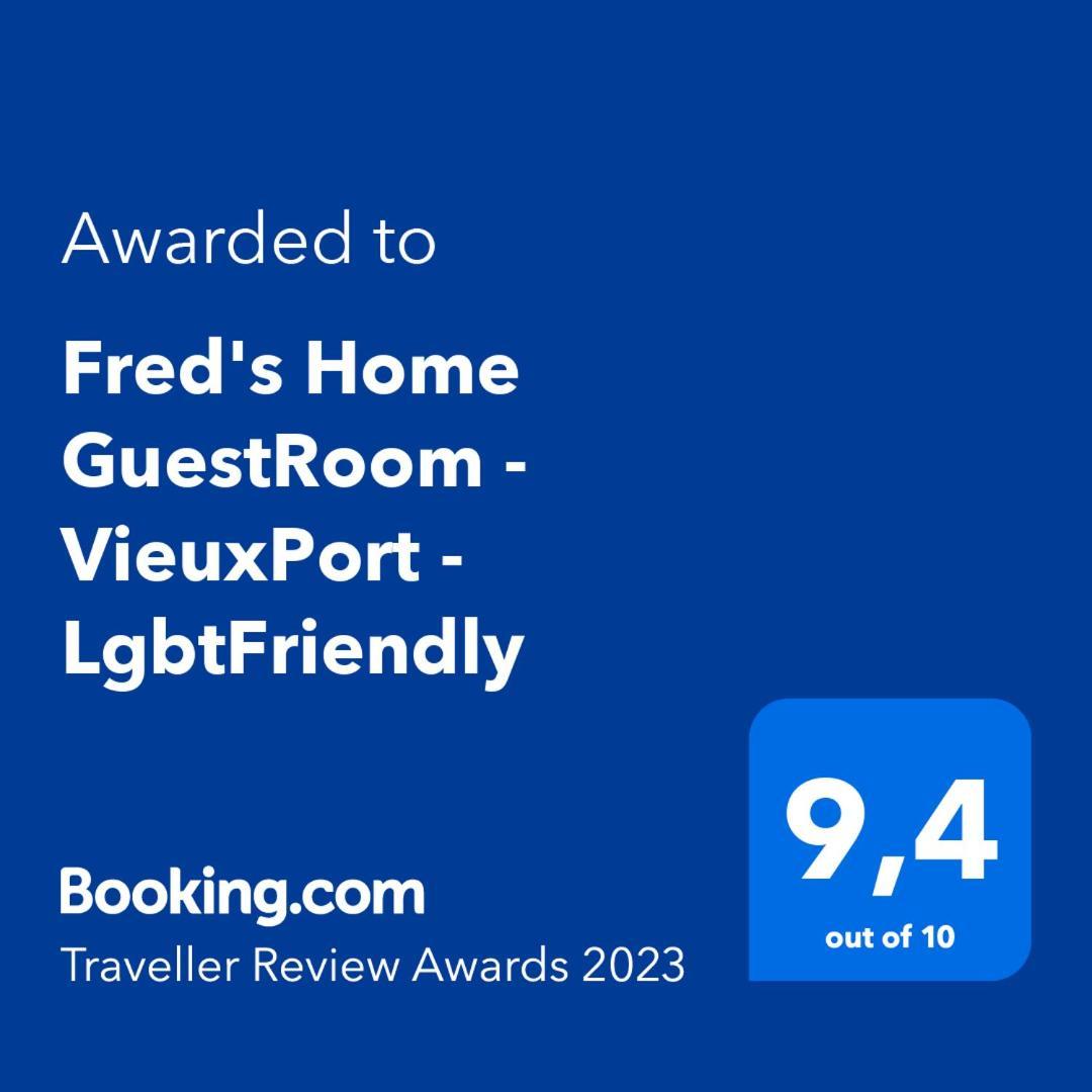 Fred's Home GuestRoom - VieuxPort - "A room at Home" - LgbtFriendly Marseille Extérieur photo