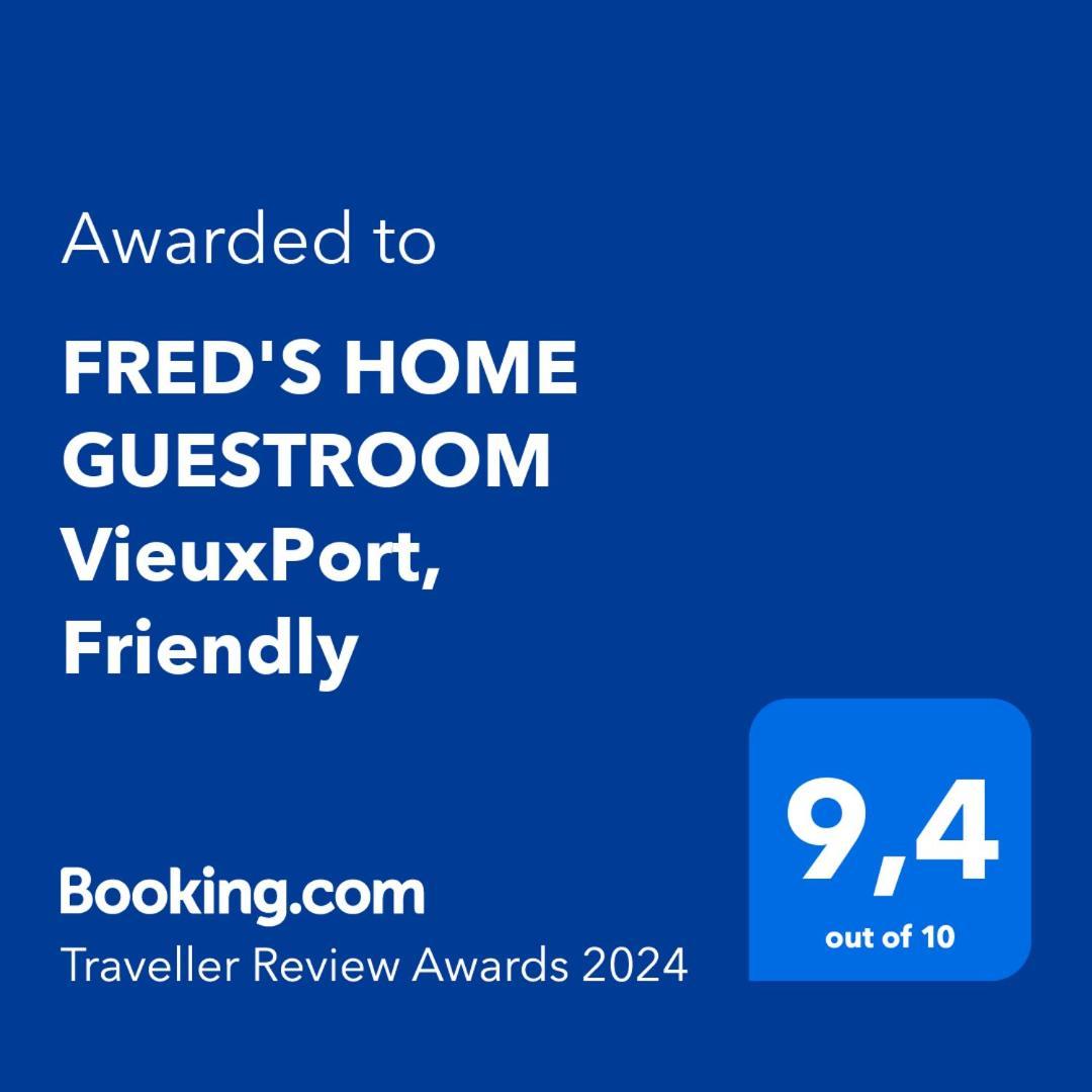 Fred's Home GuestRoom - VieuxPort - "A room at Home" - LgbtFriendly Marseille Extérieur photo